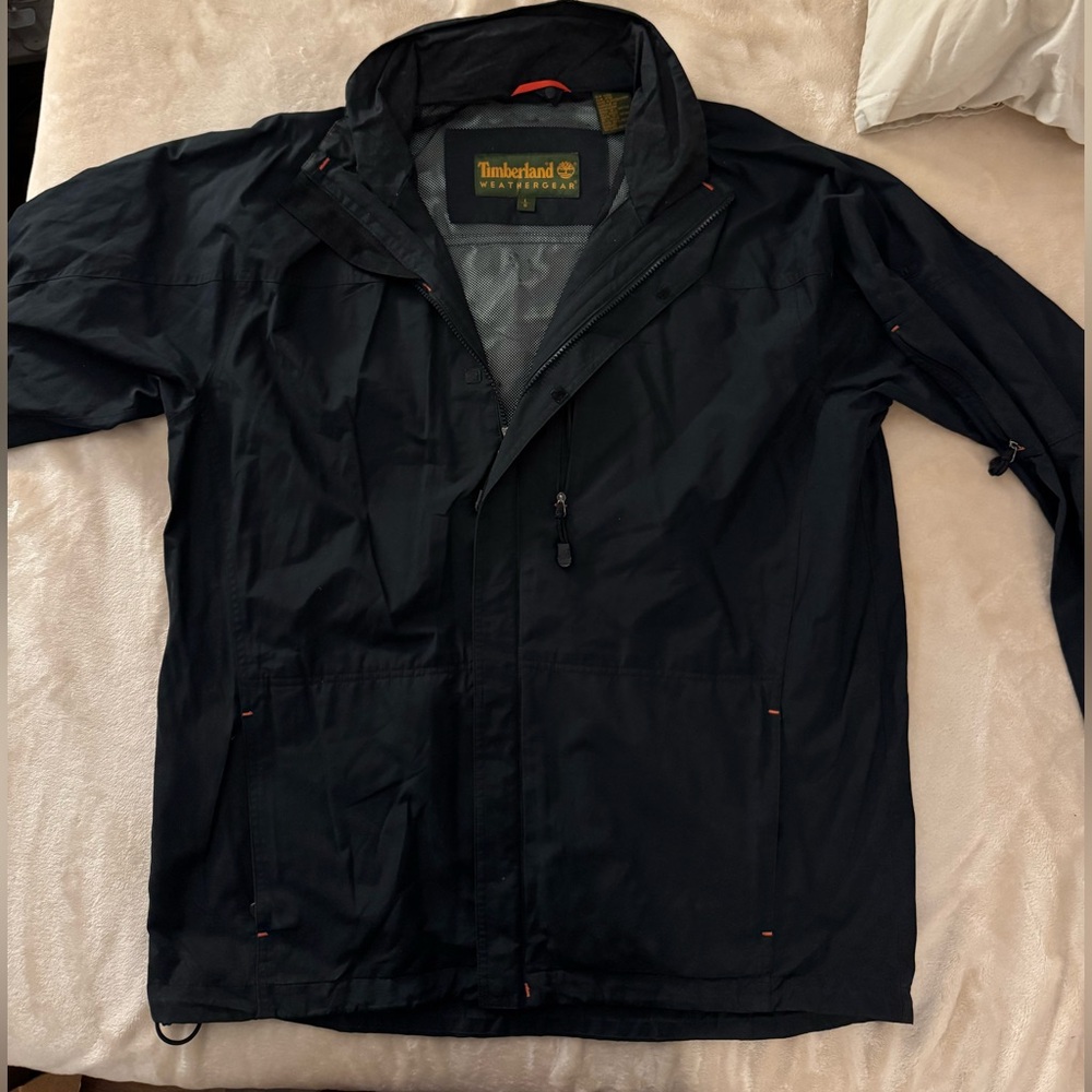Timberland Men's Dark Raincoat